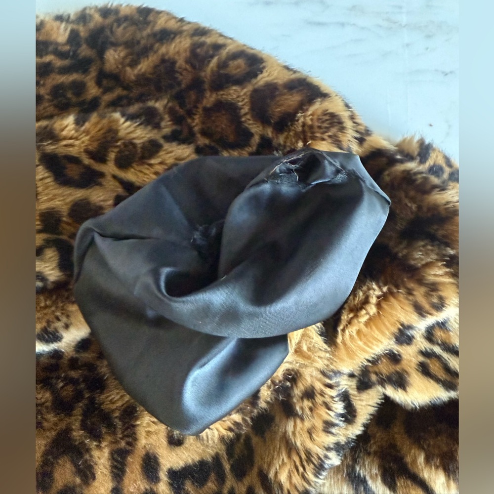 ZARA π§₯ Leopard Print Teddy Coat ANIMAL PRINT Women Jacket FAUX FUR Size XS TRF - Picture 13 of 17